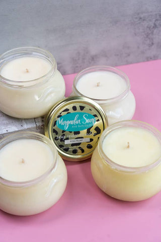 Soy Candles: 4oz / Cactus Flower