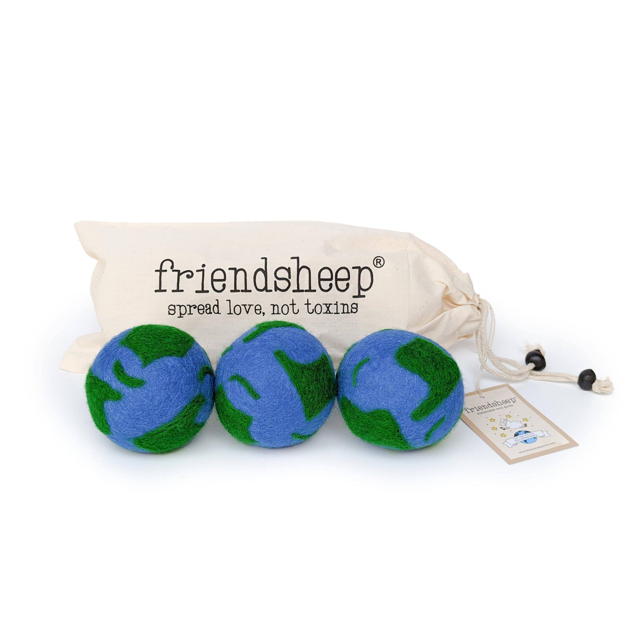 Earth Trio Eco Dryer Balls - Set of 3