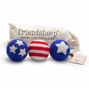 Stars & Stripes Eco Dryer Balls - Set of 3 - Special Edition